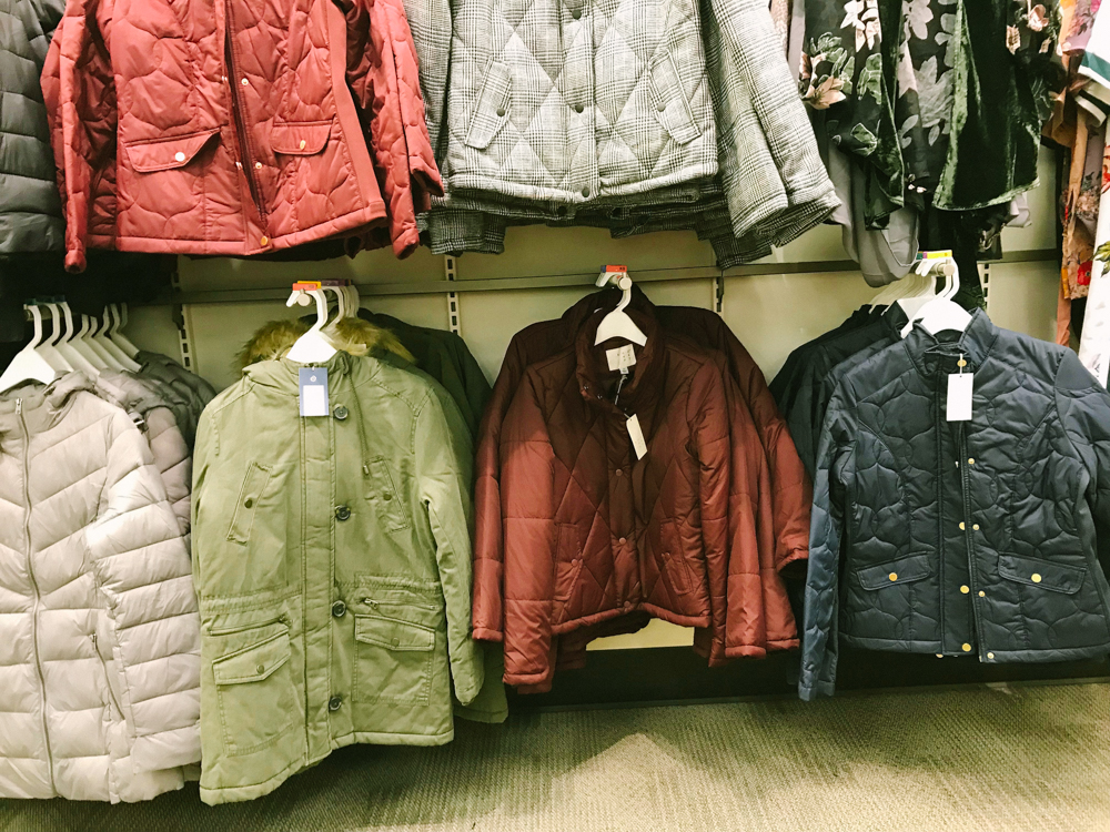 target quilted jacket