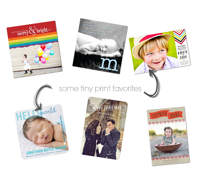 sponsor giveaway: tiny prints (+ a review)!