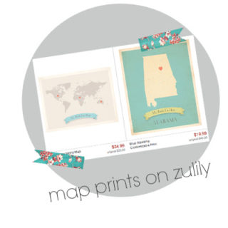 map prints on zulily.