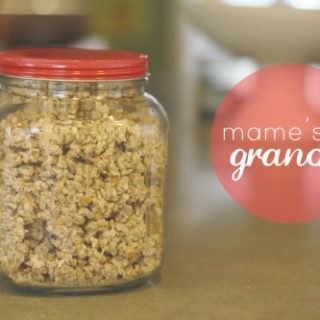 mame’s granola.