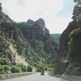 glenwood canyon + glenwood springs.