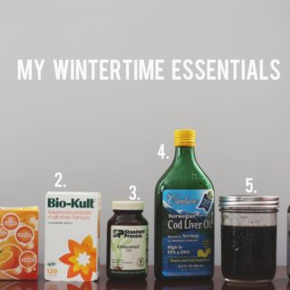 my wintertime essentials.