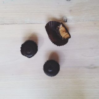 dark chocolate peanut butter cups and other things to write home about.