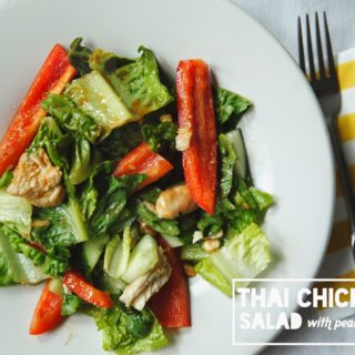 thai chicken salad.