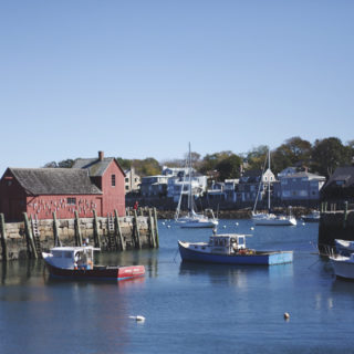 a crisp day in Rockport.