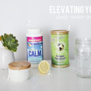 elevating your daily water intake! (and how much water should you really be drinking?)