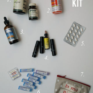 Travel Wellness Kit.