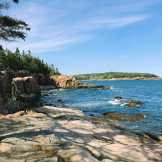 camping in Acadia.