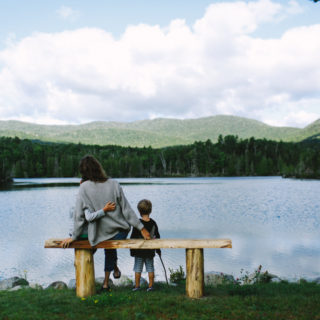 long weekend in adirondacks, where everything is green and beautiful.