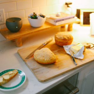 Bread + books.