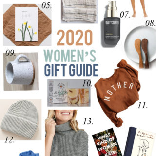 holiday gift guide for the lady in your life who is really hard to shop for.