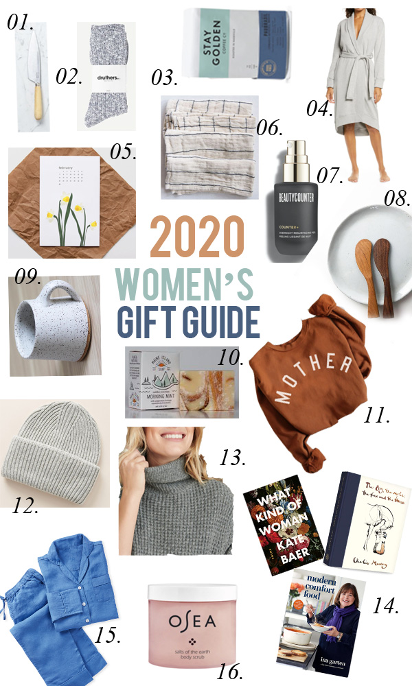 holiday gift guide for the lady in your life who is really hard to shop for.